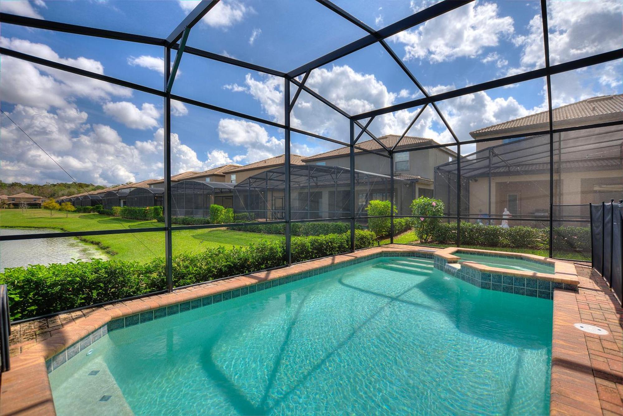 Stylish Cozy Family Getaway With Private Pool And Lake View Kissimmee Zewnętrze zdjęcie