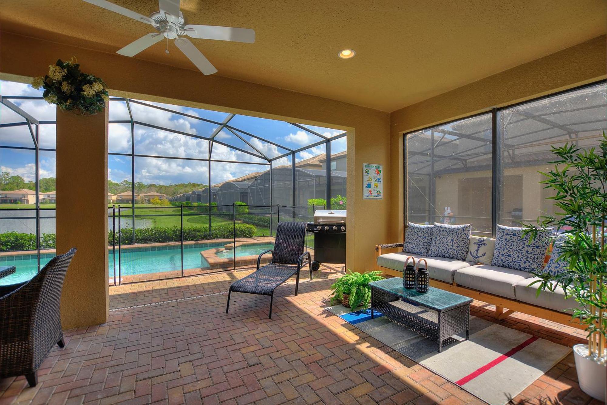 Stylish Cozy Family Getaway With Private Pool And Lake View Kissimmee Zewnętrze zdjęcie