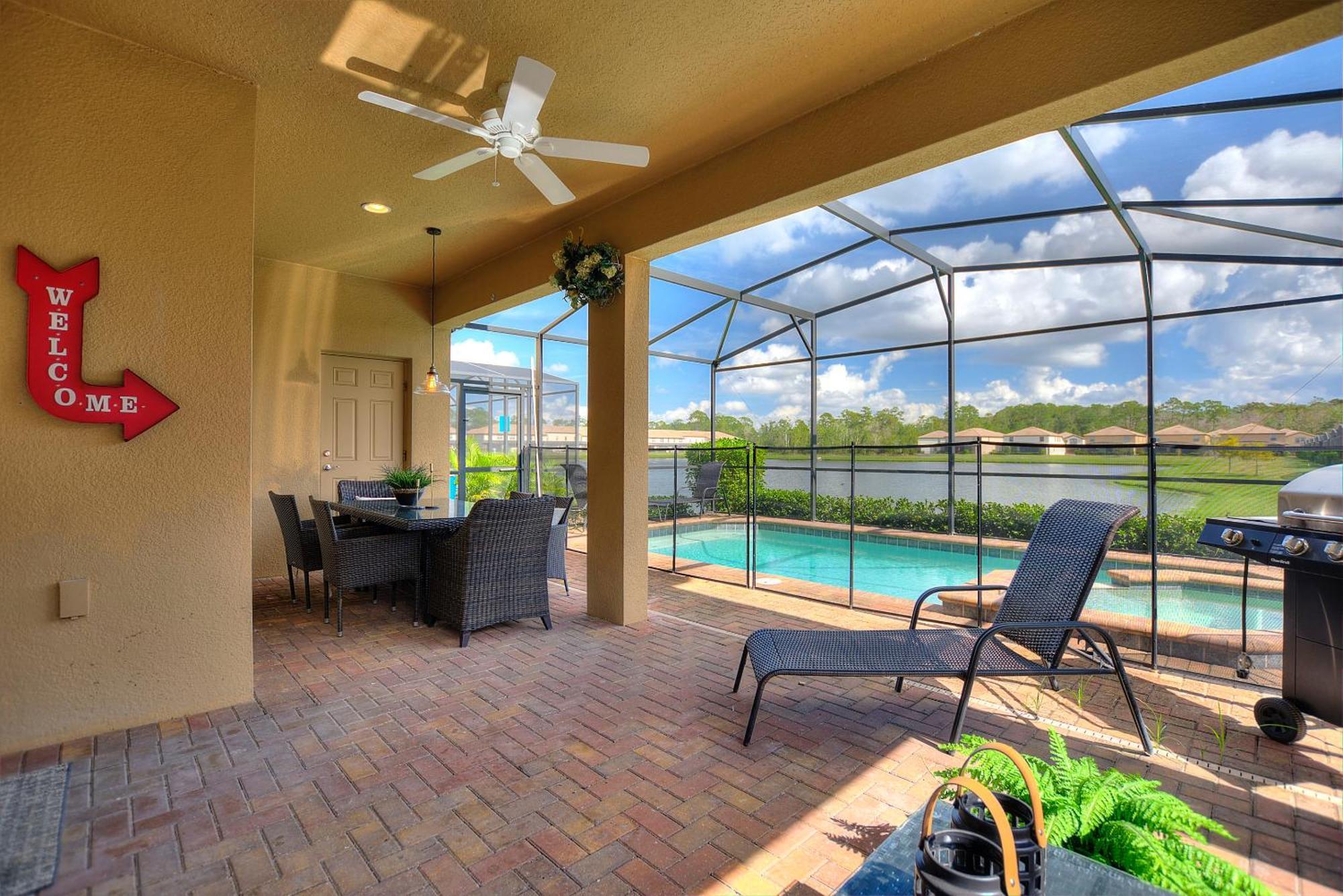 Stylish Cozy Family Getaway With Private Pool And Lake View Kissimmee Zewnętrze zdjęcie
