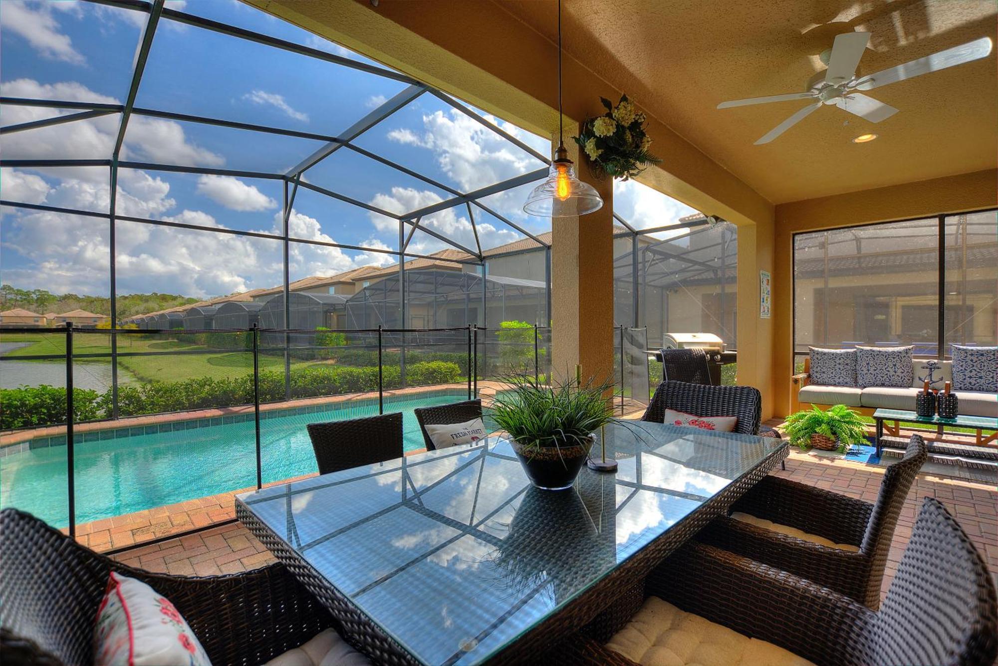 Stylish Cozy Family Getaway With Private Pool And Lake View Kissimmee Zewnętrze zdjęcie