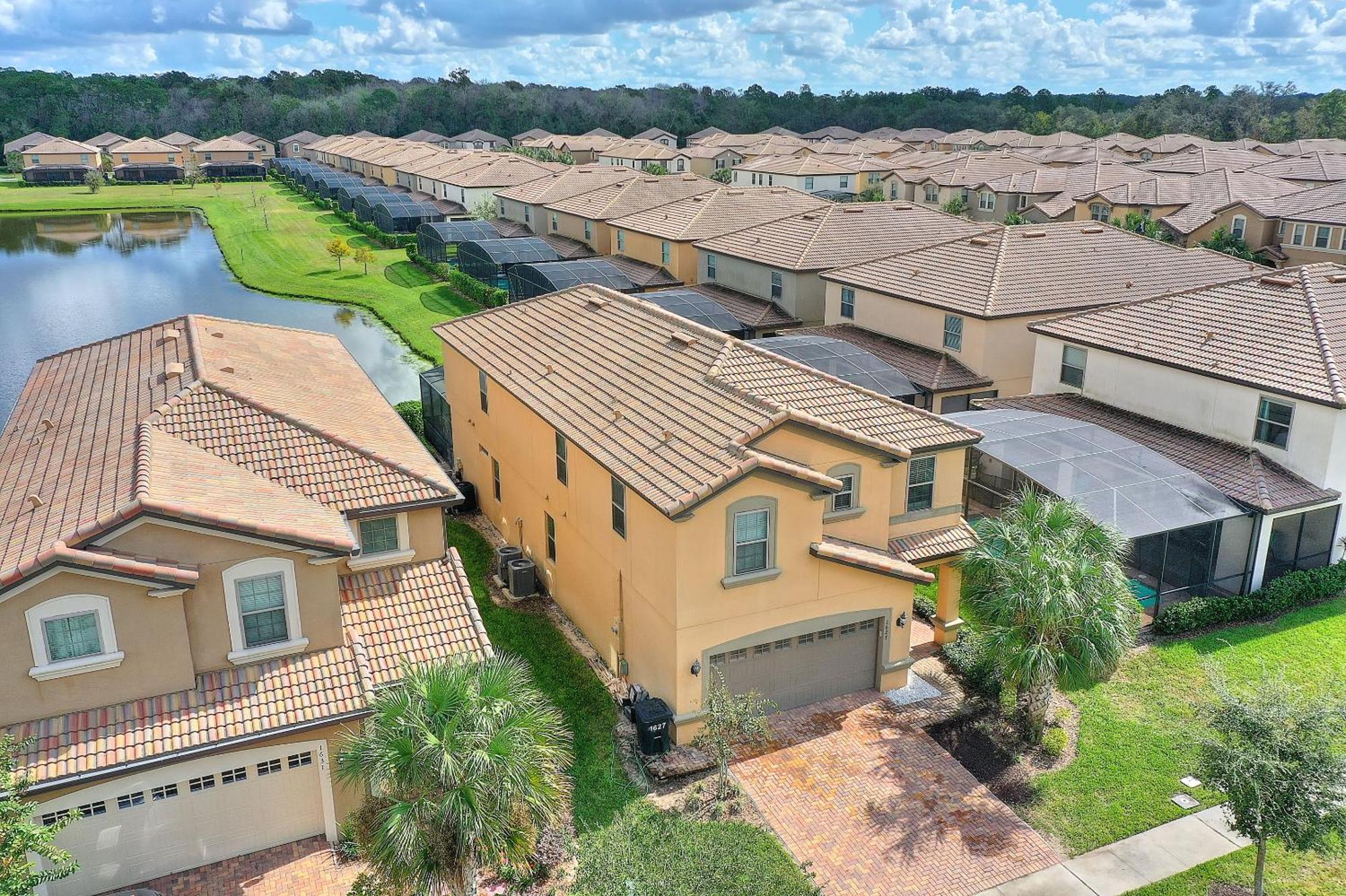 Stylish Cozy Family Getaway With Private Pool And Lake View Kissimmee Zewnętrze zdjęcie